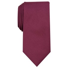 Perry Ellis Men’s Elise Solid Tie (Wine)