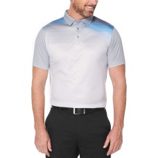 PGA TOUR Men’s Pixelated Polo (Micro Chip, XXL)