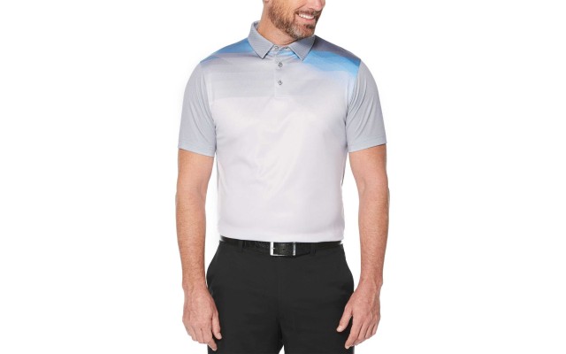  Men’s Pixelated Polo (Micro Chip, XXL)