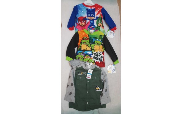 Pj masks,  and First Impressions Tops 2T Boy Bundle 3 pcs
