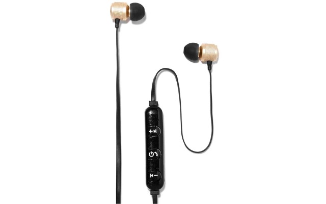  Bluetooth Earbuds (Gold Metallic )