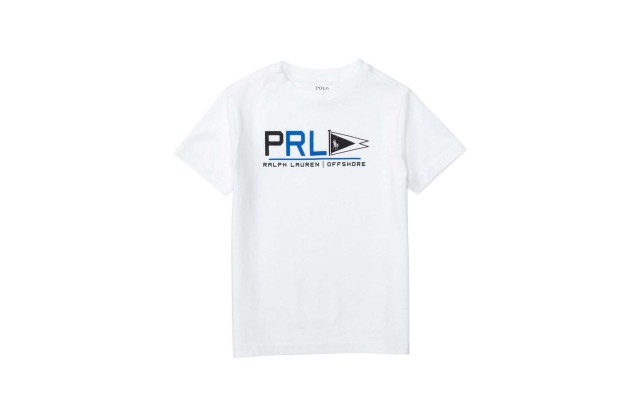 Polo Ralph Lauren Boys Jersey Graphic Tee (White, 3/3T)