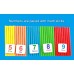 Preschool Math Set Toy With Colorful Counting Sticks, Number Squares and Metal Box – Wooden Montessori Math Game Set for Cognitive Development of Children, Toddlers and Pre-K