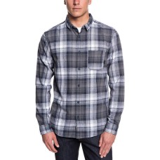 Quiksilver Men’s Fatherfly Plaid Shirt (Blue Night Fatherfly Check, XL)