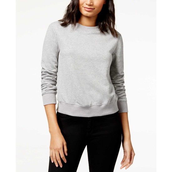 Rachel  Crisscross-Back Sweatshirt (Gray, XL)