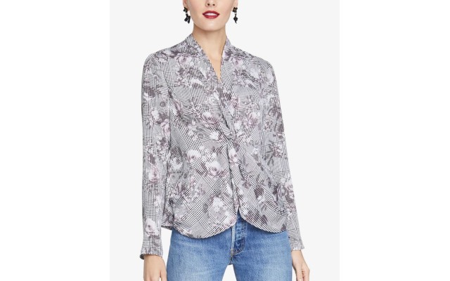 RACHEL  Twisted Top (Gray, 6)