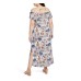  Plus Size Women’s Wonderlust Off The Shoulder Maxi Dress (Blush, 3X)