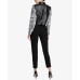  Woman’S Charlie Moto Jacket (Gray,XS)