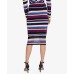  Womens Sweater Striped Pencil Skirts