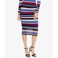 Rachel Roy Womens Sweater Striped Pencil Skirts