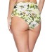  Women’s Swim Bottom Hight Waisted Side Laced Full Coverage Detail (Summer Floral, Small)