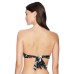  Women’s Swim Bra Top with Molded Underwire (Secret Garden Black, XS)
