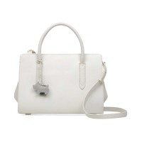 Radley London Liverpool Street Zip-top Chalk Leather Tote