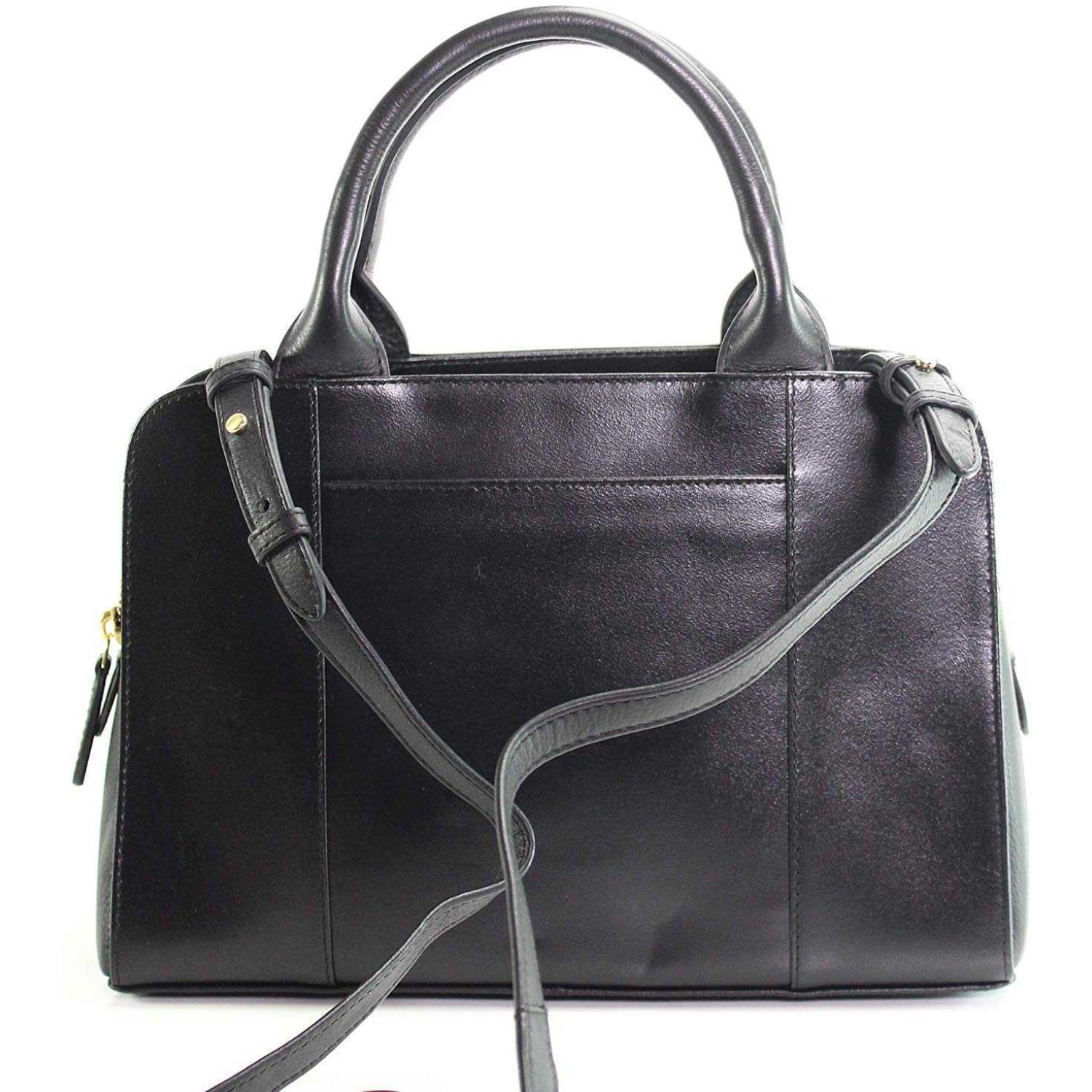 Radley London Millbank Leather Handbag Satchel (Black)