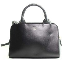 Radley London Millbank Leather Handbag Satchel (Black)