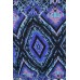  In Your Dreams Bali Fringe Bikini Top Swimsuit (Blue, Small)