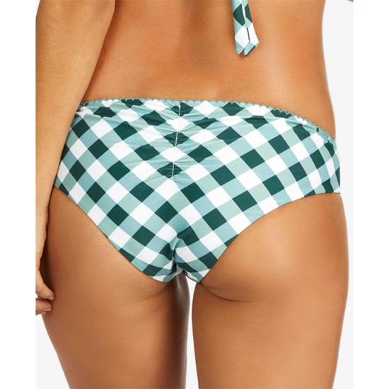 Juniors' Women's Printed Cheeky Bikini Bottoms Swimsuit