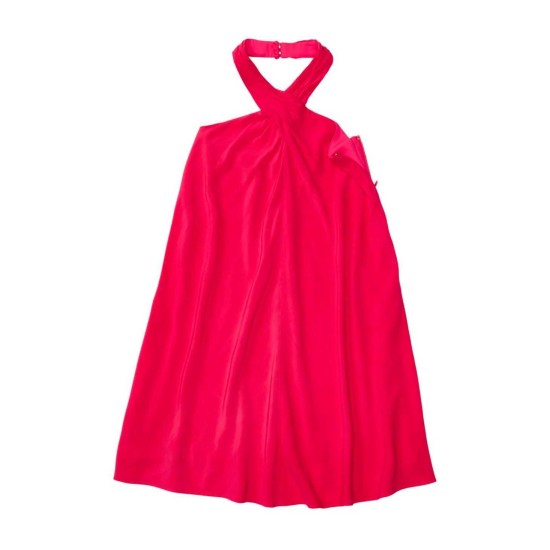 Ralph Lauren Halter-Neck Dress, Big Girls (Pink, 10)
