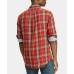  Men’s Big & Tall Classic Fit Double-Faced Cotton Shirt (Plaid Red, 2XLT)