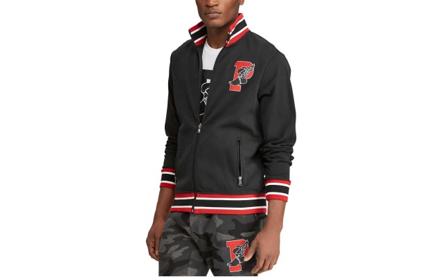 Ralph Lauren Men’s Big & Tall P-Wing Cotton Track Jacket