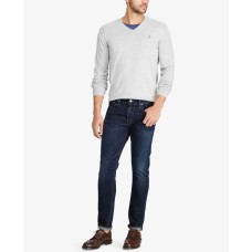 Ralph Lauren Men’s V-Neck Sweater (Andover Heather, L)