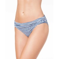 Ralph Lauren – Painterly Stripe Banded Hipster Women’s Swimwear (Natural, 4)
