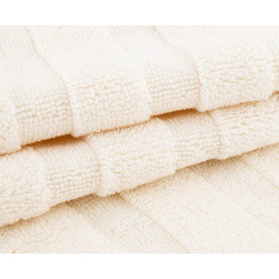 Ralph Lauren Palmer Wash Towel 13 in X 13 in REGATTA CREAM