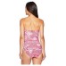 Ralph Lauren Women’s Aegean Paisley Bandeau One-Piece Swimsuit