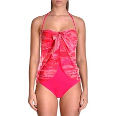 Ralph Lauren Women's Coral Reef Calypso Flyaway One-Piece Swimsuit