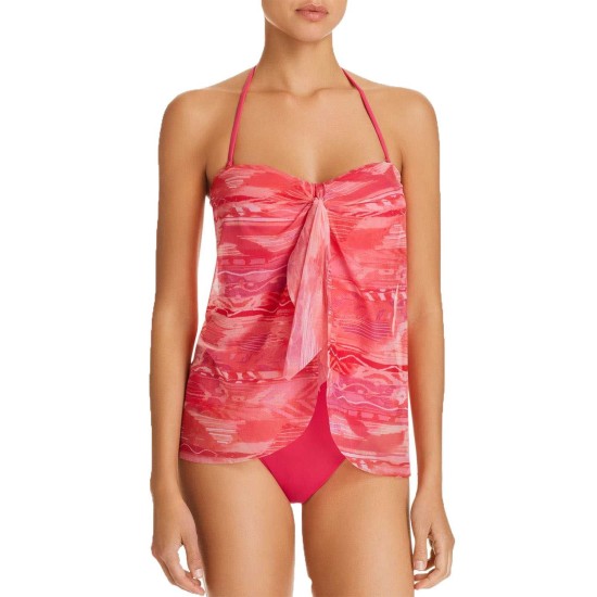 Ralph Lauren Women's Coral Reef Calypso Flyaway One-Piece Swimsuit