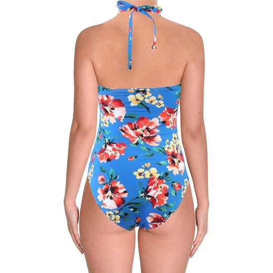 Ralph Lauren Women's Twist Bandeau Underwire Mio One-Piece Swimsuit