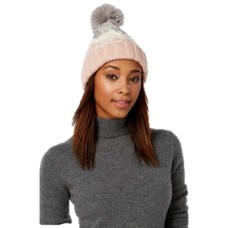 Rampage Women's Colorblock Cable Knit Beanie Hats