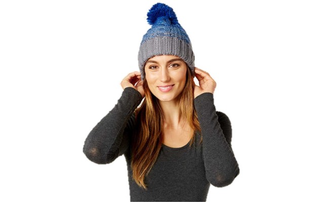  Women's Colorblock Cable Knit Beanie Hats