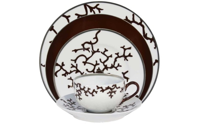  Cristobal Chocolate Dessert Plate