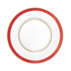 Raynaud Cristobal Dinner Plate (Red&White, 10 3/5″)