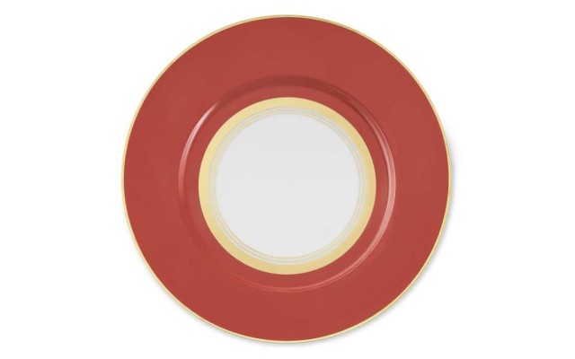 Raynaud Cristobal Red Dinner Plate