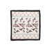  Twilight Floral Print Silk Bandana Scarf (White/Multi)