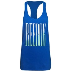 Reebok- Ladies Skinny Womens Tank Top Slim (Blue, Large)