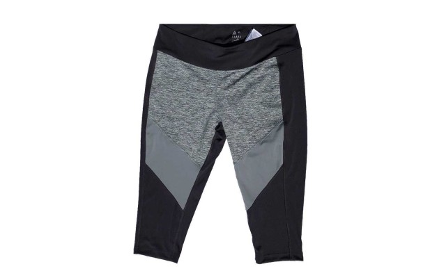  Women’s Melange Capri (Smoke Violet, M)