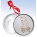 Robert Rose Two-Tone Geometric Earring Set