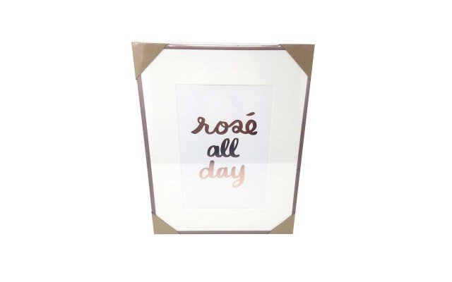 ‘Rose All Day’ Framed Print 14×18 (Rose all day)