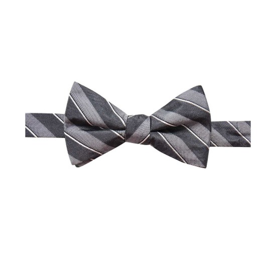  Distinction Men’s Matera Stripe Pre-Tied Bow Ties