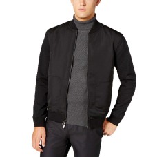 Ryan Seacrest Distinction Mens Mixed-Media Bomber Jackets