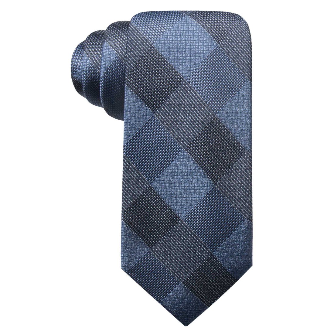 Ryan Seacrest Distinction Men’s Olympos Check Slim Silk Ties