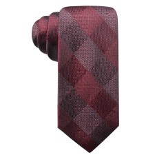 Ryan Seacrest Distinction Men’s Olympos Check Slim Silk Ties