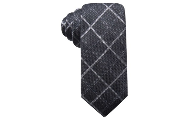  Distinction Men’s Parga Plaid Slim Ties