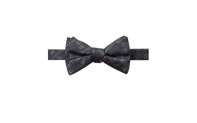  Distinction Men’s Pienza Plaid Pre-Tied Silk Bow Ties