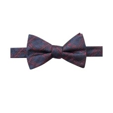 Ryan Seacrest Distinction Men’s Pienza Plaid Pre-Tied Silk Bow Ties