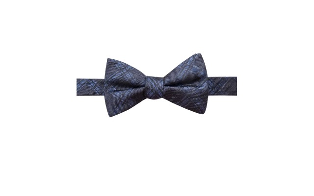  Distinction Men’s Pienza Plaid Pre-Tied Silk Bow Ties