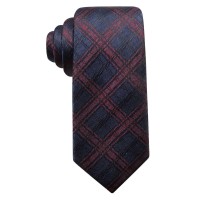 Ryan Seacrest Distinction Men’s Pienza Plaid Slim Silk Ties